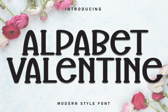 Alpabet Valentine: The Charming Handwritten Display Font