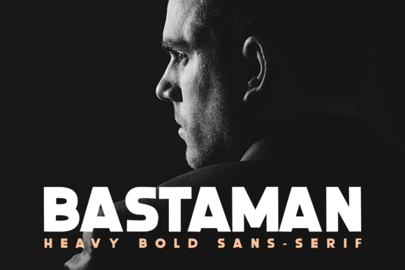 Bastaman: Bold and Fierce Display Font