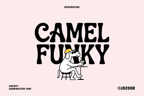 Camel Funky: A Groovy 70s Display Font for Creative Projects