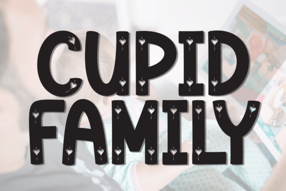 Cupid Family: A Delightful Handwritten Font for Joyful Designs