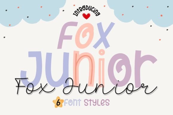 Discover Fox Junior: A Playful Display Font for Bold Designs