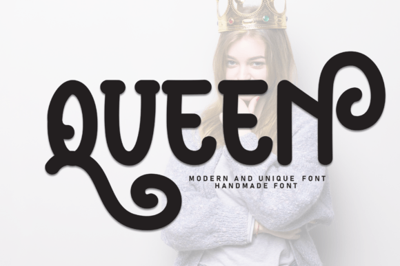 Discover Queen: A Bold Handmade Display Typeface