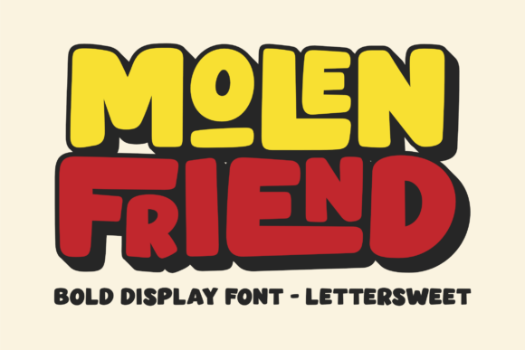 Discover the Playful Power of the Molen Friend Font