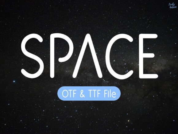 Discover the Space Font for Modern and Futuristic Design