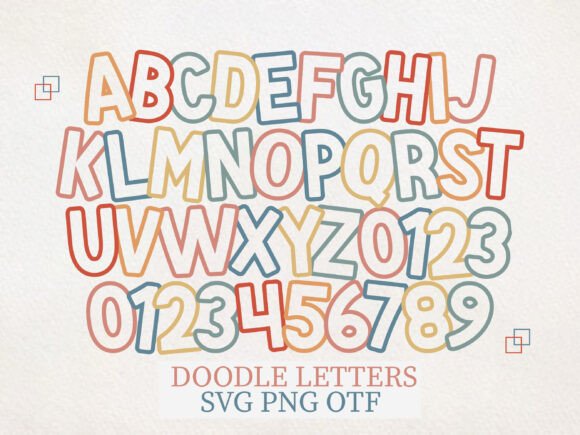 Doodle Letters: A Playful Font for Creative Projects