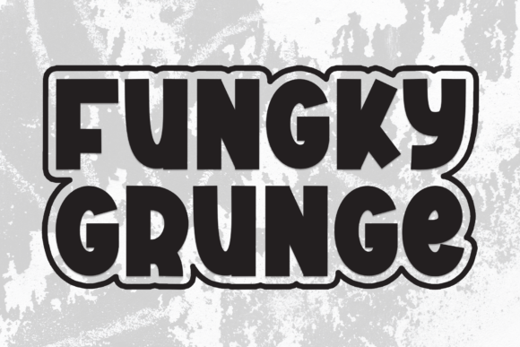 Fungky Grunge Font: Where Retro Funk Meets Raw Edge