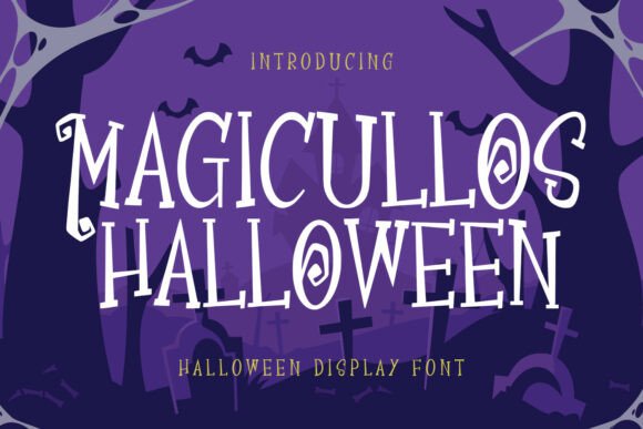 Magicullos Halloween: A Quirky Display Font for Creative Projects