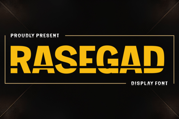 Rasegad: A Distinctive Typeface for Bold, Modern Design