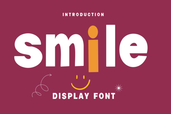 Smile: A Display Font for Cheerful, Creative Projects