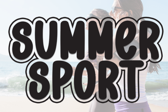 Summer Sport: The Energetic Display Typeface